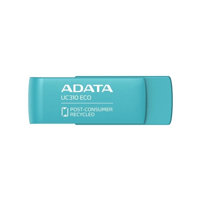 Attēls no MEMORY DRIVE FLASH USB3.2 64GB/GREEN UC310E-64G-RGN ADATA