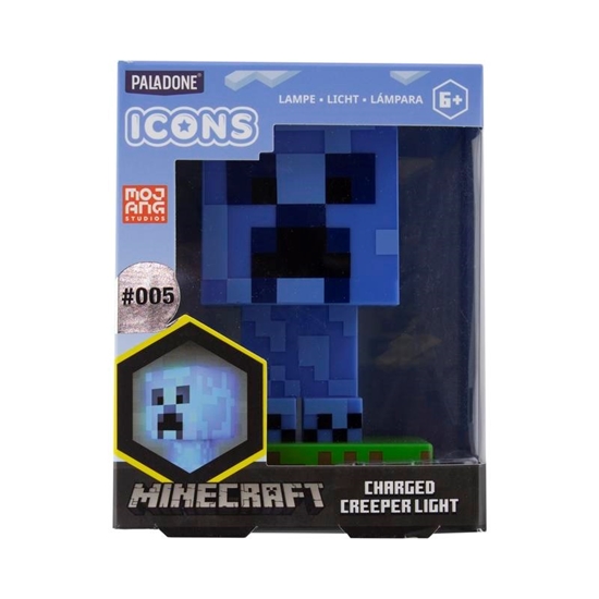 Изображение MINECRAFT - GLOWING CHARGED CREEPER FIGURINE