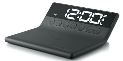 Изображение Muse | Radio with a wireless charger | M-168 WI | Black | Portable