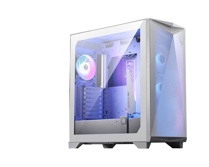 Attēls no Obudowa MPG GUNGNIR 300R AIRFLOW WHITE TEMPERED GLASS 