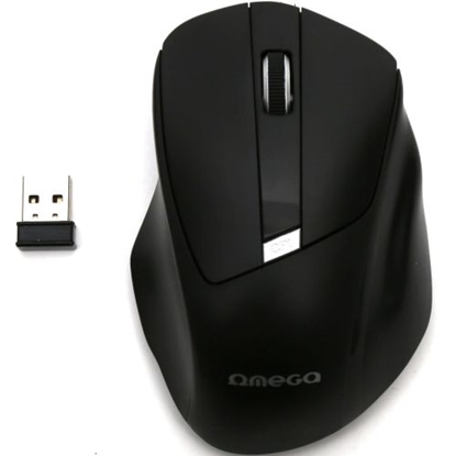 Attēls no Omega OM216B 1600DPI OPTICAL WIRELESS MOUSE 