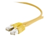 Picture of Patch cord Kat.6A S/FTP LSZHCU 0.25m żółty