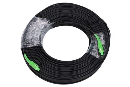 Attēls no Patchcord SC/APC-SC/APC SM G.657A2 SIMPLEX 100m Flat Drop