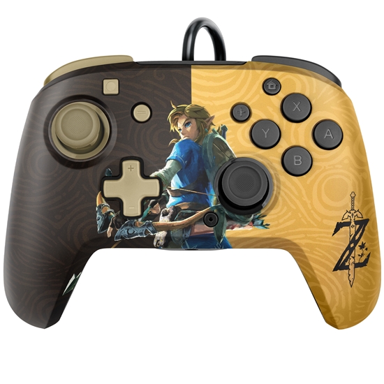 Picture of PDP Link Breath of the Wild REMATCH Multicolour USB Gamepad Nintendo Switch, Nintendo Switch OLED