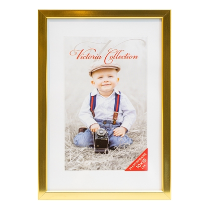 Изображение Photo frame Aluminium 10x15, gold