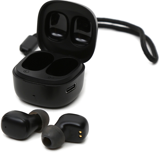 Изображение Platinet wireless earbuds PM1001B TWS, black (45923)