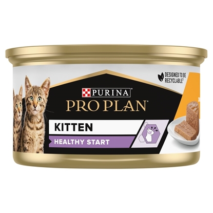 Изображение PURINA Pro Plan Kitten Healthy Start Chicken - wet cat food - 85 g