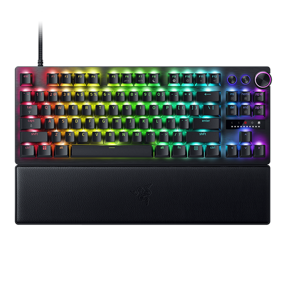 Picture of Razer | Huntsman V3 Pro Tenkeyless | Gaming Keyboard | Wired | US | Black | Analog Optical