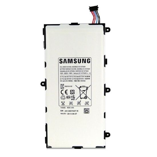 Изображение Samsung T4000E akumulators priekš Galaxy Tab 3 7.0 SM-T210 T211 T215 Li-Ion 4000mAh Oriģināls