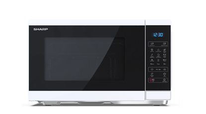 Изображение Sharp | Microwave Oven with Grill | YC-MG252AE-W | Free standing | 25 L | 900 W | Grill | White