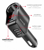 Picture of Swissten Car charger 1x USB-C PD / 2x USB-A / CL / LED