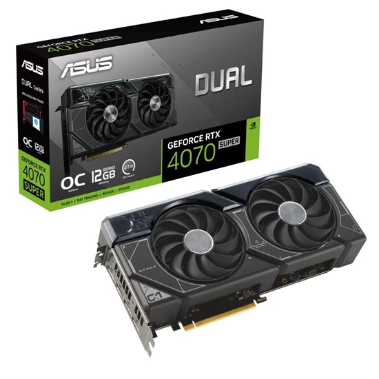 Изображение ASUS DUAL-RTX4070S-O12G 12GB GDDR6X HDMI DP