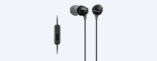 Изображение Akcija! SONY in-ear austiņas (melnas)