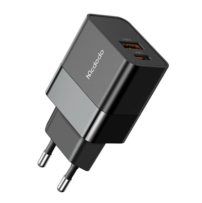 Attēls no Ładowarka Mcdodo Ładowarka sieciowa McDodo CH-1951 PD+QC 20W USB-A i USB-C