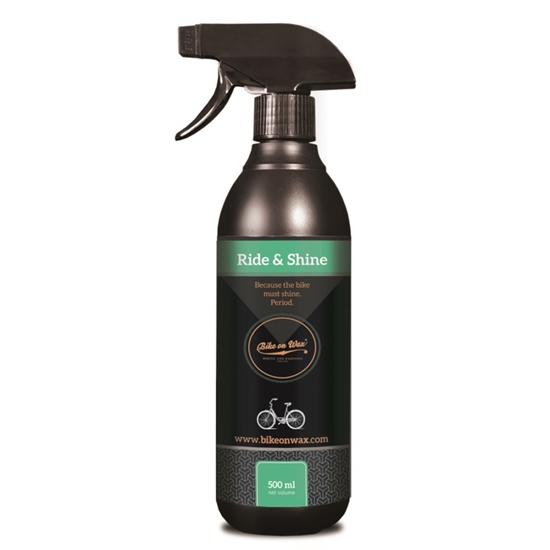 Изображение BikeOnWax Brauc un Spīdi -Universāls attīrītājs Pulieris un Aizsarglīdzeklis priekš plastikāta detaļām 500ml Spray Pudele