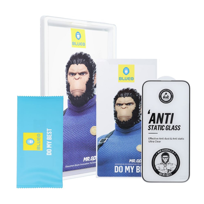 Attēls no BlueO 5D Mr. Monkey Glass aizsargstikls pilnam ekr