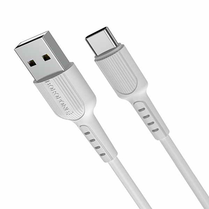 Изображение Borofone X16 USB-C kabelis 100cm balts