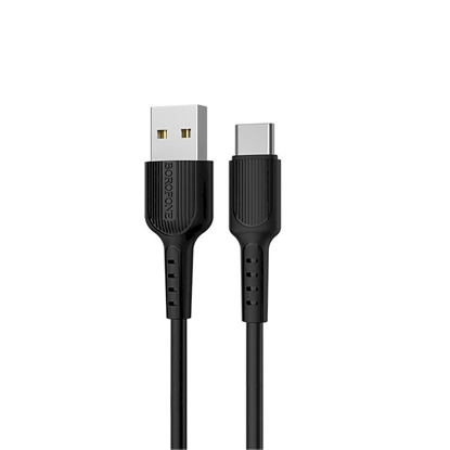 Изображение Borofone X16 USB-C kabelis 100cm melns