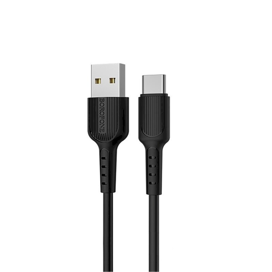 Picture of Borofone X16 USB-C kabelis 100cm melns