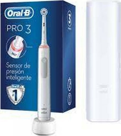 Picture of Szczoteczka Oral-B Szczoteczka rotacyjna Pro 3 3500 Biała + dodatkowa końcówka