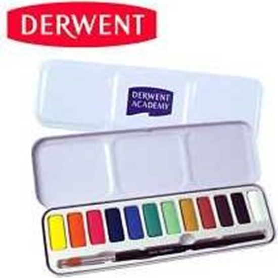 Picture of Derwent DERWENT ACADEMY AKWARELE 12 SZT uniw