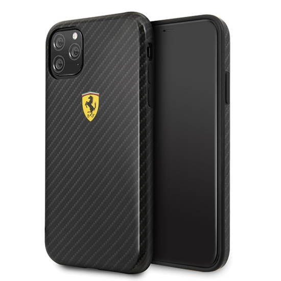 Picture of Ferrari Hardcase FESPCHCN58CBBK Izturīgs Silikona 