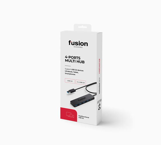 Picture of Fusion USB 3.0 uz 4 x USB 3.0 sadalītājs 5 Gb|s me