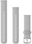 Picture of Garmin watch strap Venu 2S 18mm, mist grey/silver