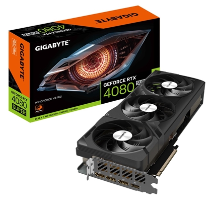 Attēls no Gigabyte GeForce RTX 4080 SUPER WINDFORCE V2 16G NVIDIA 16 GB GDDR6X