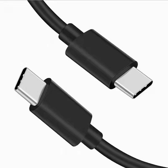 Изображение Goodbuy USB-C -> USB -C kabelis 18W | 100 cm melns