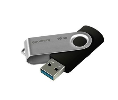 Изображение GoodRam UTS3 zibatmiņas disks Twister USB 3.0 16 GB melns