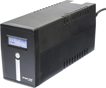 Attēls no Green Cell UPS03 uninterruptible power supply (UPS) Line-Interactive 1000 VA 600 W 4 AC outlet(s)