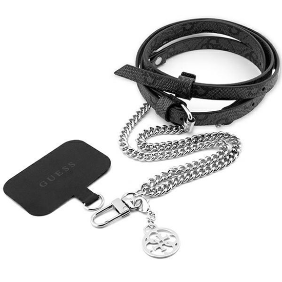 Picture of Guess Guess CBDY 4G Chain - Uniwersalny pasek do telefonu (czarny)