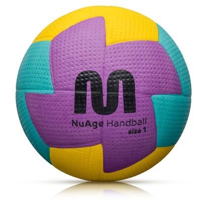 Attēls no Handbola bumba Meteor Nuage junior 1 purple/blue/yellow