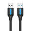 Attēls no Kabel USB Vention Kabel USB 3.0 Vention CONBD 0,5m czarny PVC