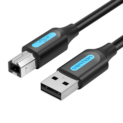 Attēls no Kabel USB Vention USB-A - USB-B 3 m Czarny (COQBI)