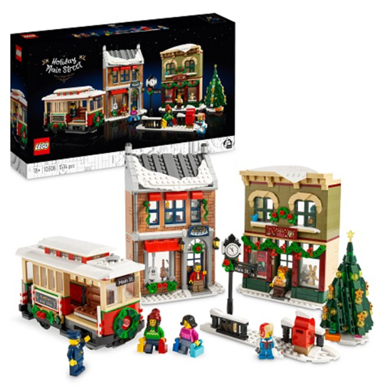 Изображение LEGO Icons Świąteczna główna ulica (10308)