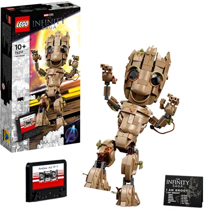 Attēls no LEGO Blocks Super Heroes 76217 I am Groot