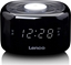 Picture of Lenco CR12BK FM clock radio with night light