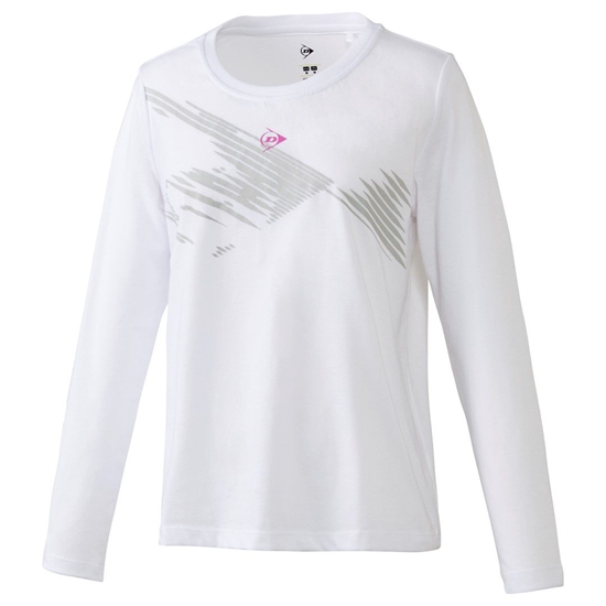 Picture of Marškinėliai mot. DUNLOP Club Long Sleeve L white