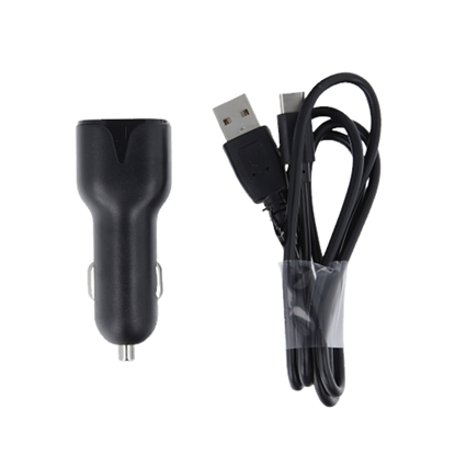Изображение Maxlife MXCC-01 car charger 2x USB 2.4A black + US
