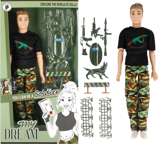 Picture of Mega Creative Mega Creative Doll 29 Cm With Accessories Professions Boy 499060