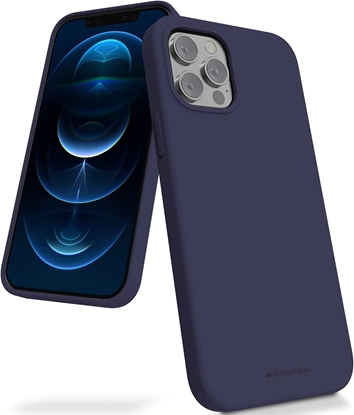 Picture of Mercury Silicone sērijas saizmugures maks priekš Samsung Galaxy A33 5G A336 Dark blue