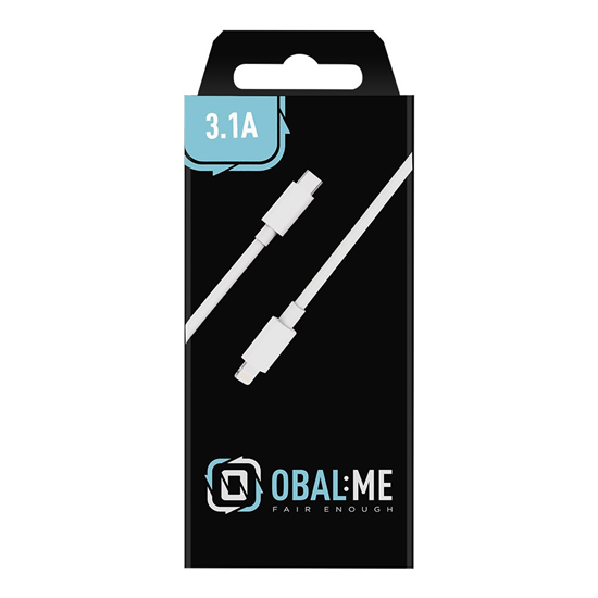 Picture of OBAL:ME ātrās uzlādes USB-C| Lightning kabelis 1m 