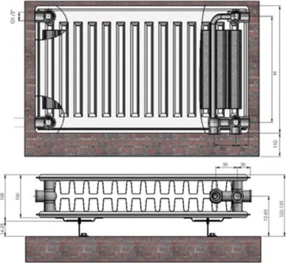 Изображение Radiators 22x400x900 VCO Termolux