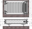 Picture of Radiators 22x500x1000 Ventil Compact Termolux