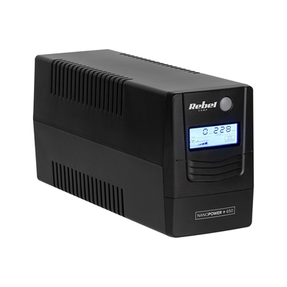 Attēls no UPS Rebel REBEL UPS NANOPOWER PLUS 1000 ( OFFLINE, 1000VA /