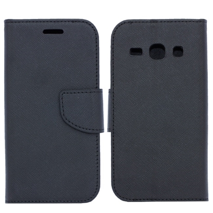 Attēls no Riff Fancy Diary Book Case ar stendu Huawei P20 Lite Black