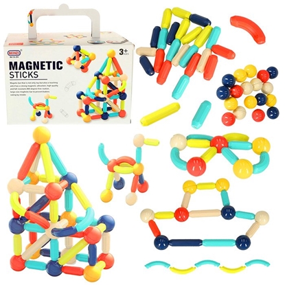 Изображение RoGer Magnetic Blocks 64 pcs.