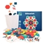 Attēls no RoGer Wooden puzzle montessori 180el.